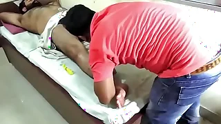 hairy indian object rub down